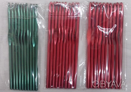 Металлические крючки для вязания, в упаковке 10 шт. одного размера.
Размеры: №4,. . фото 1