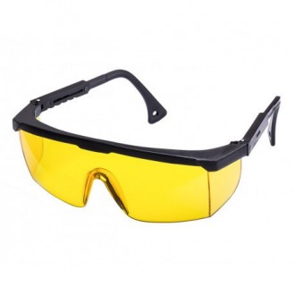 Желтые очки Комфорт с выдвижной дужкой.
 
Очки защитные предназначены для предот. . фото 2