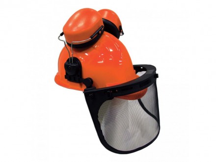 Шлем защитный с щитком и наушниками.
 
Защитный комбинированный шлем предназначе. . фото 3