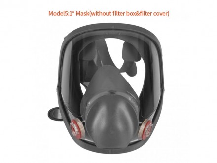 Полная маска MJ-4006
4006 Серия Пылезащитная маска Полнолицевая противогаз Пылез. . фото 2