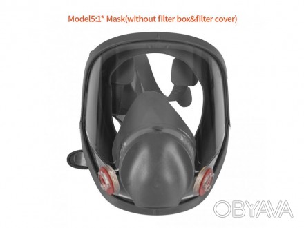 Полная маска MJ-4006
4006 Серия Пылезащитная маска Полнолицевая противогаз Пылез. . фото 1