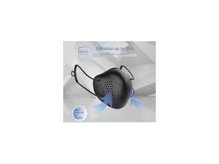 Респиратор маска со сменным фильтром - модель A8 - Черный
Как защитить себя в ух. . фото 4