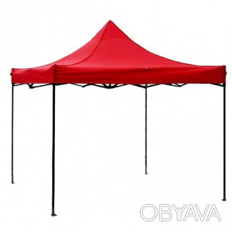 Характеристики:
Цвет: красный
Размеры шатра: 2.5х2.5 м
Вес: 18 кг
Высота по края. . фото 1