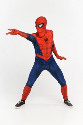 
До складу карнавального костюма Людини Павука для аніматорів входять:
	Комбінез. . фото 4