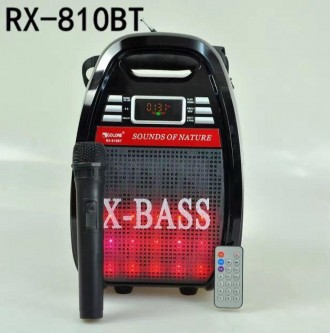 Портативна акустична система RX-810BT 
Активна акустична система з вихідною поту. . фото 6