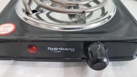 Електропліта Rainberg Rb-555
Одноконфоркова електроплита зі спіральним нагріваль. . фото 3