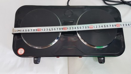 Описание:
Плита электрическая дисковая переносная Rainberg RB-999 2-х конфорочна. . фото 8