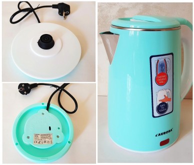 Електрочайник Aurora AU3408 — функціональна прикраса для кухні!
Цей стильний чай. . фото 9