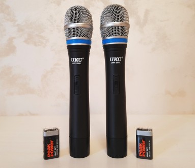 Опис: 
Радіосистема UKC UWP-200XL з двома мікрофонами та базою.
Чудовий комплект. . фото 4