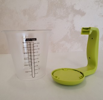 Опис:
Електронна цифрова мірна чаша для кухні термометром і вагами
Електронна ци. . фото 9