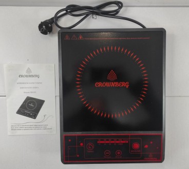 Опис:
Плита інфрачервона Crownberg CB 1322 2000 Вт, електрична настільна плита.
. . фото 4