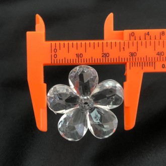 Намистини пластик, квіткарозмір 29 мм, один отвірКолір: на фотоЦіна вказана за 1. . фото 5