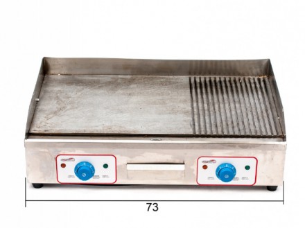 Электрическая сковорода из нержавеющей стали сковородка для барбекю, плоская ско. . фото 2