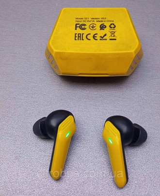 Навушники Bluetooth HOCO S21 TWS — бездротові навушники, які вирізняються гарним. . фото 4