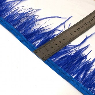 Натуральное перо на атласной лентеРазмер пера 8-10 смЦвет: на фотоЦена указана з. . фото 5