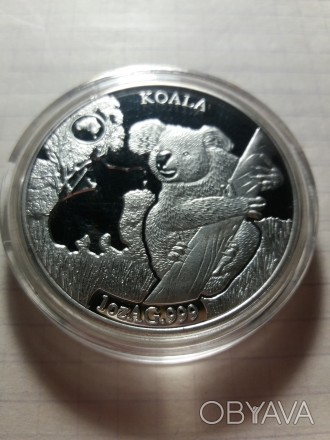 1 долар. Коала. Соломонові острови. 2019. Монета нова. Розмір: 40*3 мм.. . фото 1