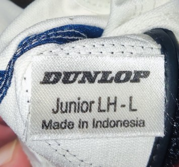 Перчатка для гольфа Dunlop Junior LH-L, левая, made in Indonesia, ширина-7см, дл. . фото 4