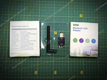Zexmte USB Bluetooth 5.3 Wireless Adapter (блютуз адаптер, ресивер, трансмиттер). . фото 3