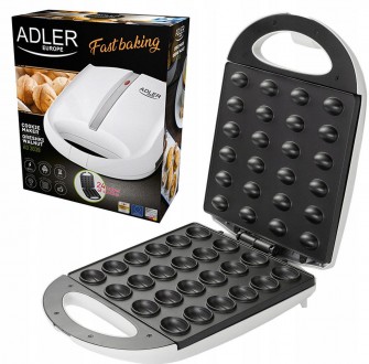 Горішниця Adler AD 3039
Апарат для випічки печива, горішків з автоматичним регул. . фото 5