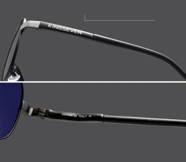 Оригинальные, поляризационные, солнцезащитные очки KINGSEVEN N7503 имеют новый с. . фото 6