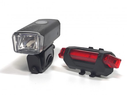 Велосипедний світлодіодний ліхтар XY-025 з вбудованим акумулятором 500 mAh
• Ком. . фото 2