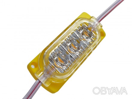 ДИОДНІ МОДУЛИ 12 V 3 SMD 2835 (60 mm*23mm) Y. . фото 1