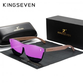 Оригинальные, поляризационные, солнцезащитные очки KINGSEVEN W5510 для мужчин им. . фото 2