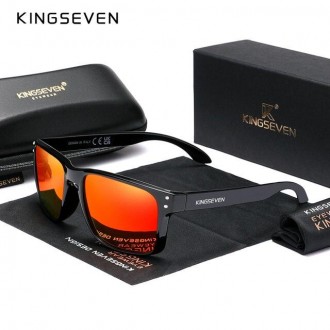Оригинальные, поляризационные, солнцезащитные очки KINGSEVEN N758 для мужчин име. . фото 10