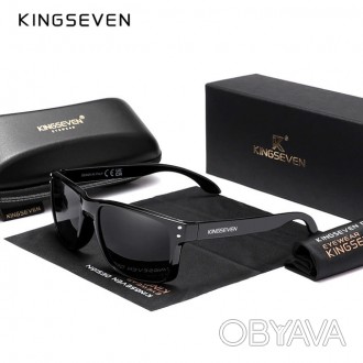 Оригінальні, поляризаційні, сонцезахисні окуляри KINGSEVEN N758 мають новий стил. . фото 1