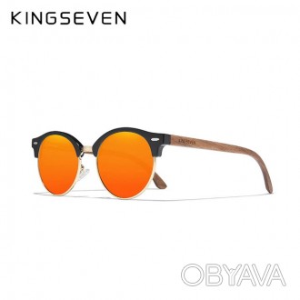 Оригінальні, поляризаційні, сонцезахисні окуляри KINGSEVEN N5517 для чоловіків т. . фото 1