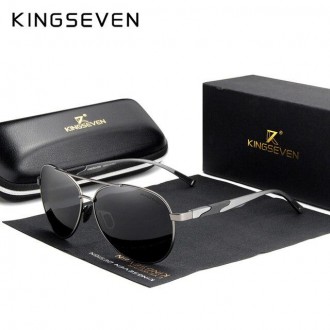 Оригінальні, поляризаційні, сонцезахисні окуляри KINGSEVEN для чоловіків мають н. . фото 2
