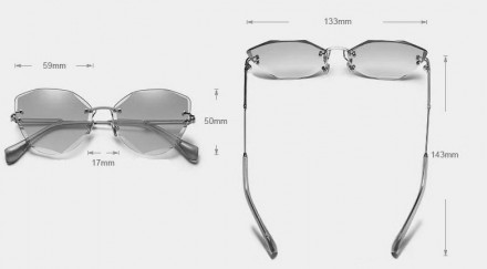 Оригинальные солнцезащитные очки KINGSEVEN N801 имеют винтажный, стильный дизайн. . фото 7