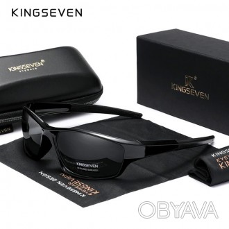 Оригінальні, поляризаційні, сонцезахисні окуляри KINGSEVEN N881 для чоловіків ма. . фото 1