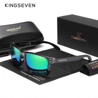 Оригинальные, поляризационные, солнцезащитные очки KINGSEVEN N758 для мужчин име. . фото 2