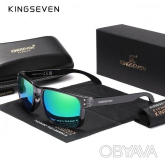 Оригинальные, поляризационные, солнцезащитные очки KINGSEVEN N758 для мужчин име. . фото 1