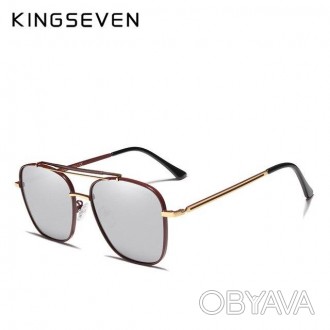 Оригинальные поляризационные, солнцезащитные очки KINGSEVEN N7388 имеют современ. . фото 1