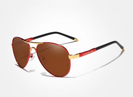 Оригинальные, поляризационные, солнцезащитные очки KINGSEVEN N7503 имеют новый с. . фото 2