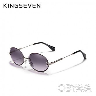 Оригинальные солнцезащитные очки KINGSEVEN N805 имеют винтажный, стильный дизайн. . фото 1