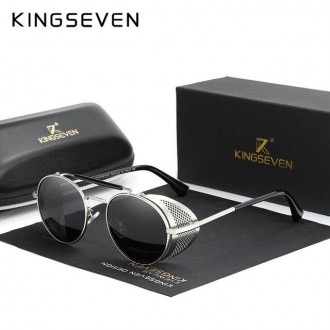 Оригінальні, поляризаційні, сонцезахисні окуляри KINGSEVEN N7550 для чоловіків і. . фото 2