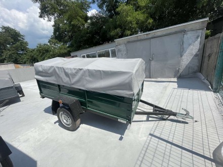 Новий причіп посилений від виробника 300х130х50, тент у подарунок. Нововолинськ. фото 1 Новий причіп посилений від виробника 300х130х50, тент у подарунок. Нововолинськ. фото 1