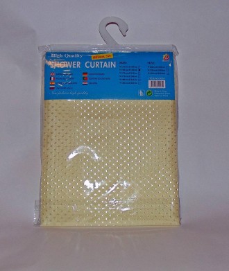 Штора для ванної тканини однотонна жовта
Виготовлена з поліестеру з водовідштовх. . фото 3