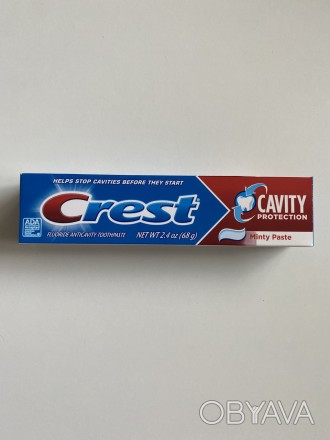 Зубная паста Crest Cavity Protection 68 g США
-Убивает миллионы микробов неприят. . фото 1