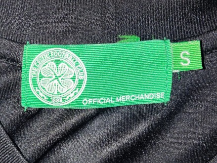 Футболка FC Celtic, официальный продукт, размер S/M, длина-70см, под мышками-50с. . фото 5