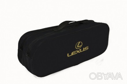 Сумка-органайзер в багажник Lexus
Сумка имеет два объемных отдела, удобную ручку. . фото 1