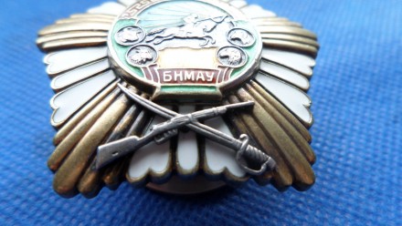 Монголія - Монголия Орден Боевых Заслуг №4179 серебро,позолота,ємаль. . фото 3