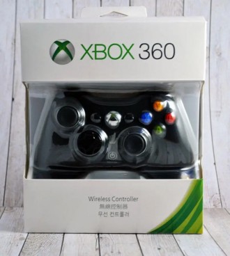 Беспроводной джойстик — Wireless Controller (Black) (Xbox 360)
Контроллер для Xb. . фото 2