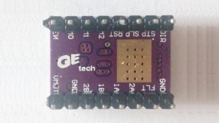  Драйвер шагового двигателя DRV8825 построенный на чипе от TI DRV8825. По вывода. . фото 6