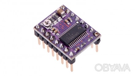  Драйвер шагового двигателя DRV8825 построенный на чипе от TI DRV8825. По вывода. . фото 1
