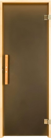 Стеклянная дверь для бани и сауны Tesli Lux Sateen RS 800х1900 мм закаленное сте. Одеса. фото 1 Стеклянная дверь для бани и сауны Tesli Lux Sateen RS 800х1900 мм закаленное сте. Одеса. фото 1