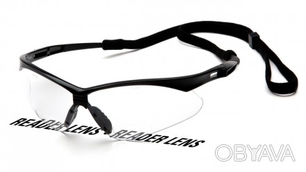 Защитные очки с бифокальной линзой Характеристики: цвет линз - прозрачный; матер. . фото 1